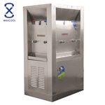 ตู้กดน้ำเย็น, เครื่องทำน้ำเย็น สแตนเลศ ต่อท่อ น้ำเย็น 3 ด้าน 6 ก๊อก Maxcool รุ่น MC-OS2