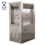ตู้กดน้ำเย็น, เครื่องทำน้ำเย็น สแตนเลศ ต่อท่อ น้ำเย็น 3 ด้าน 7 ก๊อก Maxcool รุ่น MC-OS3